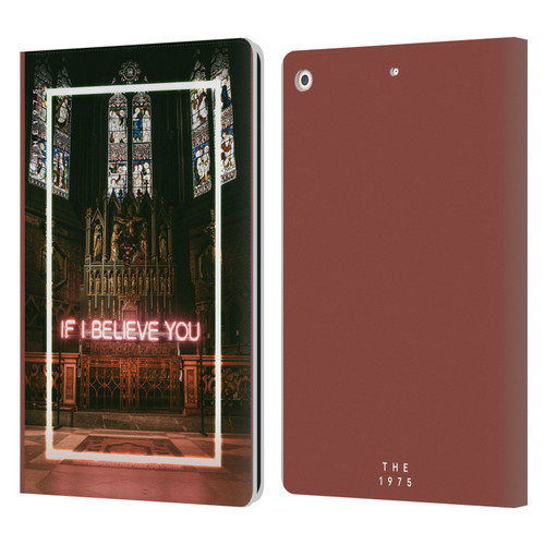 The 1975 Songs If I Believe You Leather Book Wallet Case Cover For Apple iPad 10.2 2019/2020/2021