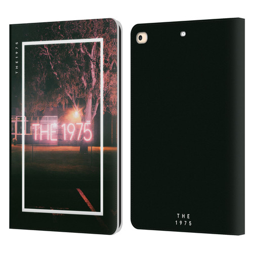 The 1975 Songs Neon Sign Logo Leather Book Wallet Case Cover For Apple iPad 9.7 2017 / iPad 9.7 2018