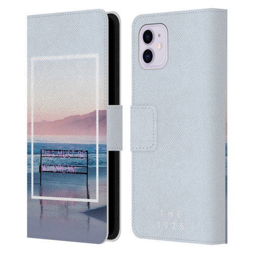 The 1975 Songs This Must Be My Dream Leather Book Wallet Case Cover For Apple iPhone 11