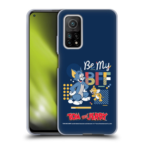 Tom and Jerry Color Blocks Be My Bff Soft Gel Case for Xiaomi Mi 10T 5G