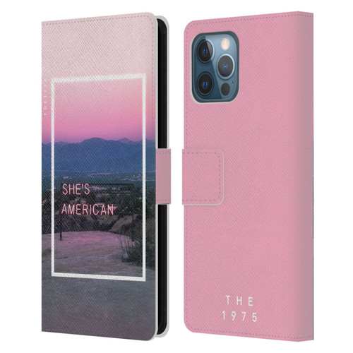 The 1975 Songs She's American Leather Book Wallet Case Cover For Apple iPhone 12 Pro Max