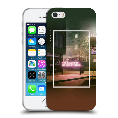 The 1975 Songs The Ballad Of Me And My Brain Soft Gel Case for Apple iPhone 5 / 5s / iPhone SE 2016