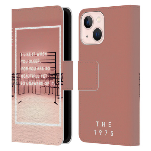 The 1975 Songs I Like It When You Sleep Leather Book Wallet Case Cover For Apple iPhone 13 Mini