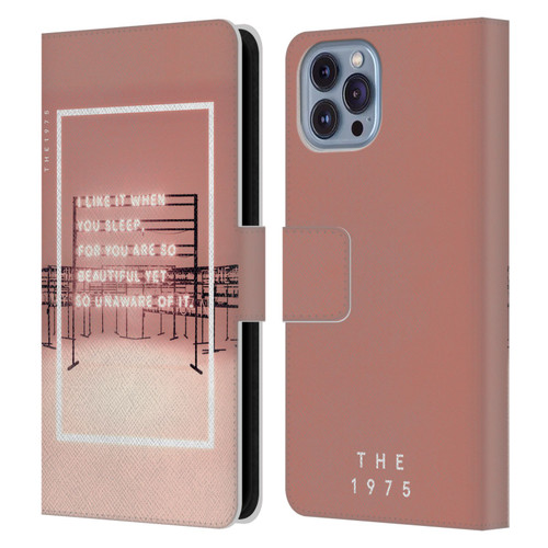 The 1975 Songs I Like It When You Sleep Leather Book Wallet Case Cover For Apple iPhone 14