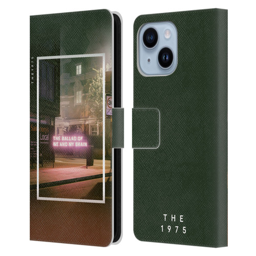 The 1975 Songs The Ballad Of Me And My Brain Leather Book Wallet Case Cover For Apple iPhone 14 Plus