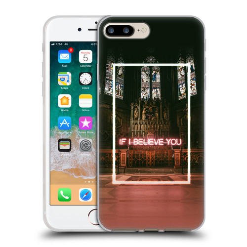 The 1975 Songs If I Believe You Soft Gel Case for Apple iPhone 7 Plus / iPhone 8 Plus