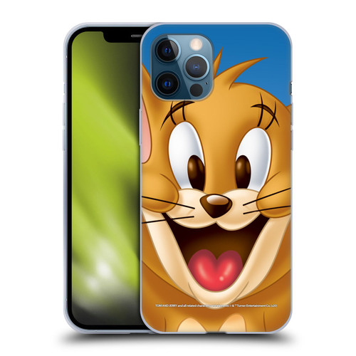 Tom and Jerry Full Face Jerry Soft Gel Case for Apple iPhone 12 Pro Max