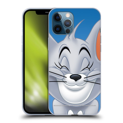 Tom and Jerry Full Face Nibbles Soft Gel Case for Apple iPhone 12 Pro Max