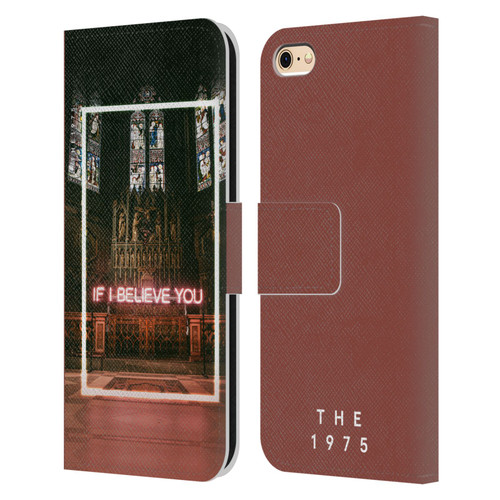 The 1975 Songs If I Believe You Leather Book Wallet Case Cover For Apple iPhone 6 / iPhone 6s