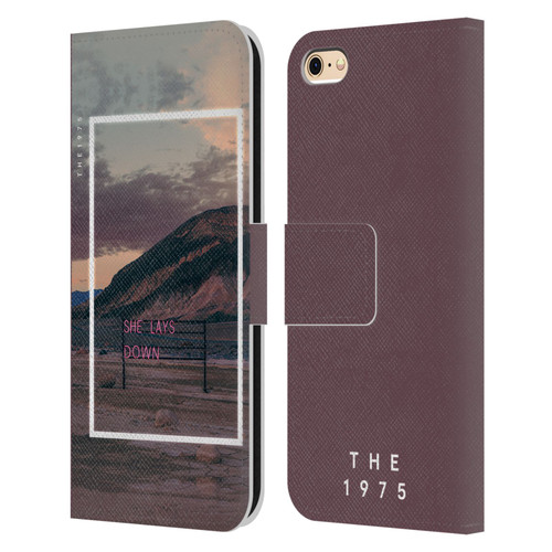 The 1975 Songs She Lays Down Leather Book Wallet Case Cover For Apple iPhone 6 / iPhone 6s