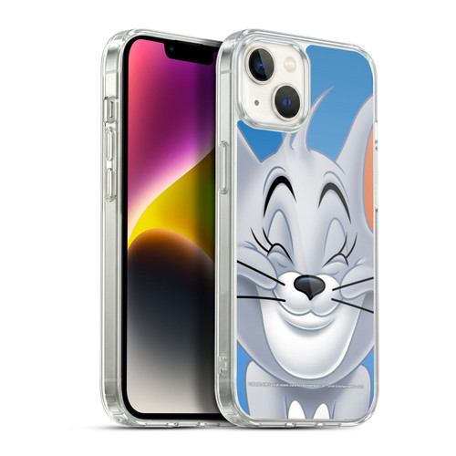 Tom and Jerry Full Face Nibbles Soft Gel Case for Apple iPhone 14 Plus & MagSafe
