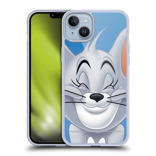 Tom and Jerry Full Face Nibbles Soft Gel Case for Apple iPhone 14 Plus