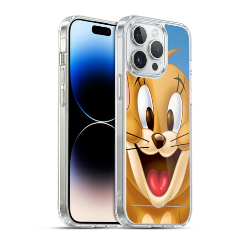 Tom and Jerry Full Face Jerry Soft Gel Case for Apple iPhone 14 Pro Max & MagSafe