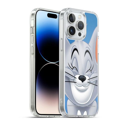 Tom and Jerry Full Face Nibbles Soft Gel Case for Apple iPhone 14 Pro Max & MagSafe