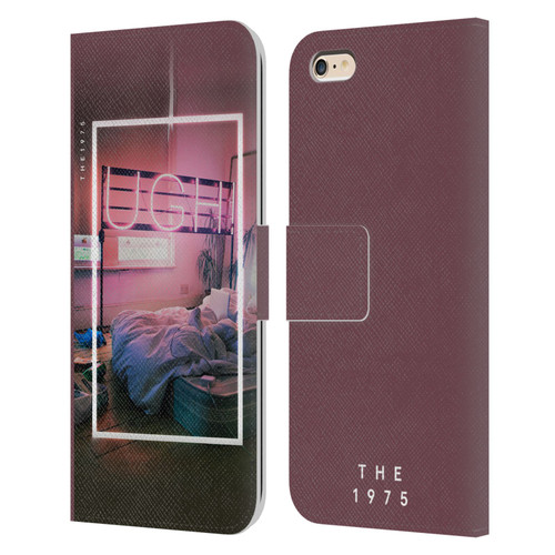 The 1975 Songs Ugh Leather Book Wallet Case Cover For Apple iPhone 6 Plus / iPhone 6s Plus