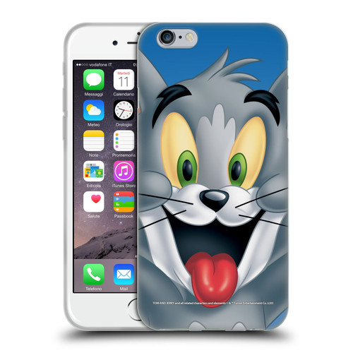 Tom and Jerry Full Face Tom Soft Gel Case for Apple iPhone 6 / iPhone 6s