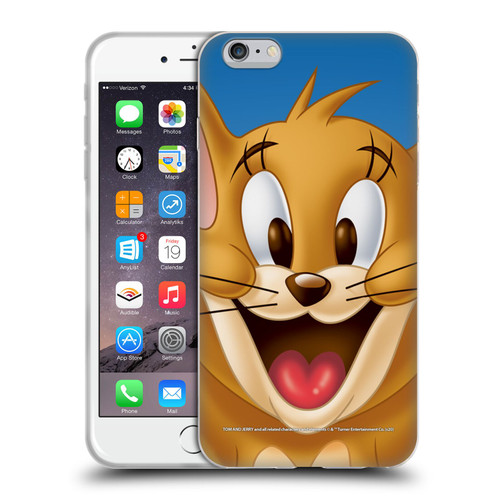 Tom and Jerry Full Face Jerry Soft Gel Case for Apple iPhone 6 Plus / iPhone 6s Plus