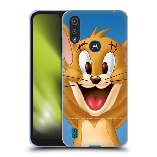 Tom and Jerry Full Face Jerry Soft Gel Case for Motorola Moto E6s (2020)
