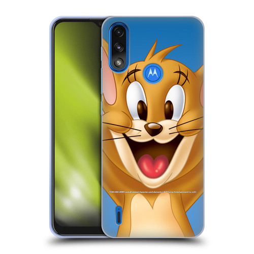 Tom and Jerry Full Face Jerry Soft Gel Case for Motorola Moto E7 Power / Moto E7i Power