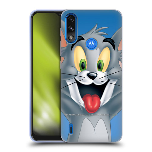 Tom and Jerry Full Face Tom Soft Gel Case for Motorola Moto E7 Power / Moto E7i Power