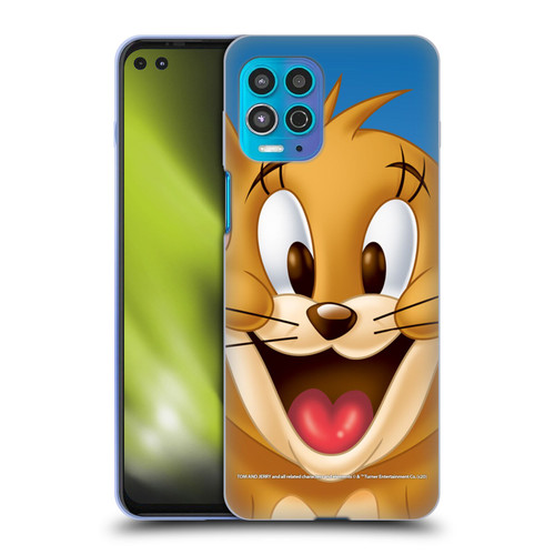 Tom and Jerry Full Face Jerry Soft Gel Case for Motorola Moto G100