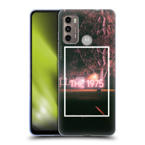 The 1975 Songs Neon Sign Logo Soft Gel Case for Motorola Moto G60 / Moto G40 Fusion