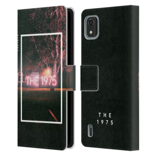 The 1975 Songs Neon Sign Logo Leather Book Wallet Case Cover For Nokia C2 2nd Edition