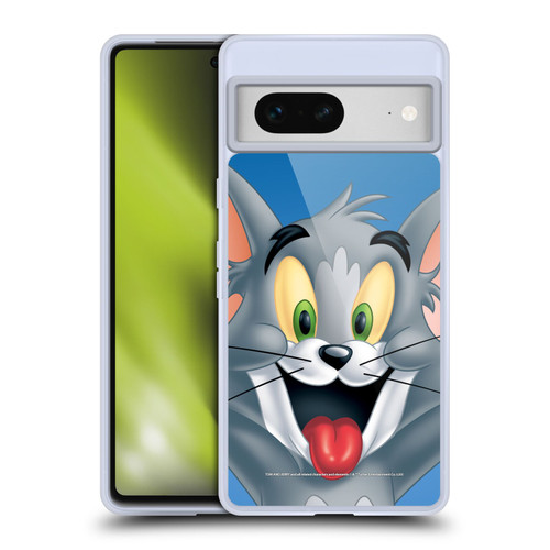 Tom and Jerry Full Face Tom Soft Gel Case for Google Pixel 7