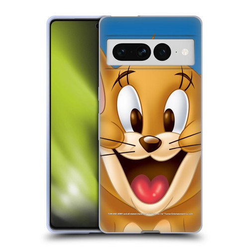 Tom and Jerry Full Face Jerry Soft Gel Case for Google Pixel 7 Pro