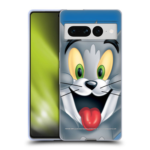 Tom and Jerry Full Face Tom Soft Gel Case for Google Pixel 7 Pro