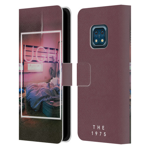 The 1975 Songs Ugh Leather Book Wallet Case Cover For Nokia XR20