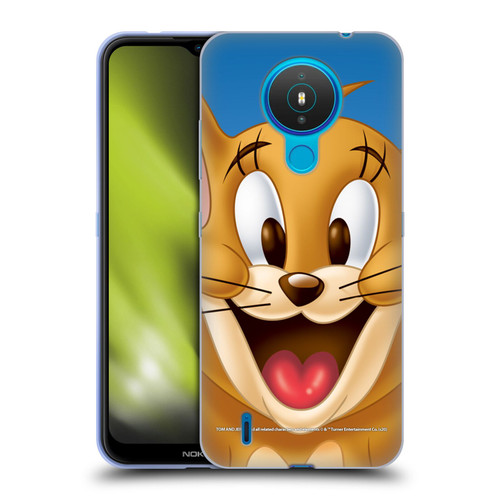 Tom and Jerry Full Face Jerry Soft Gel Case for Nokia 1.4