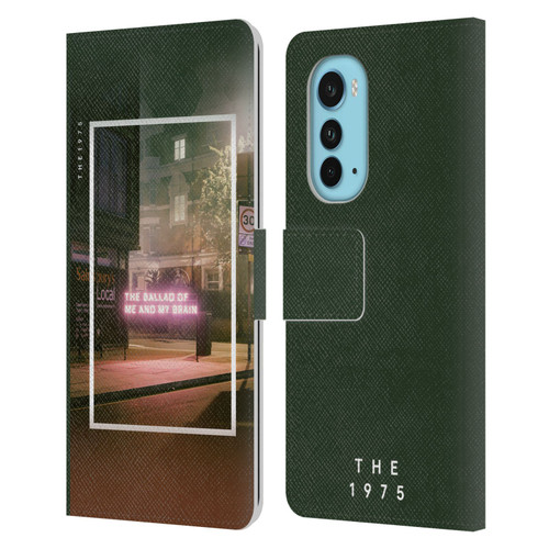 The 1975 Songs The Ballad Of Me And My Brain Leather Book Wallet Case Cover For Motorola Edge (2022)