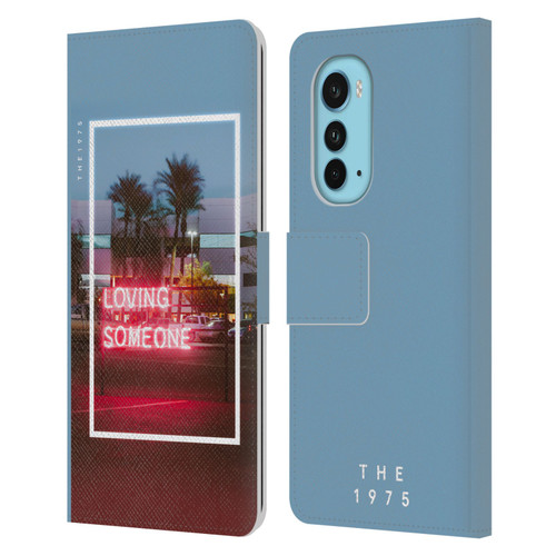 The 1975 Songs Loving Someone Leather Book Wallet Case Cover For Motorola Edge (2022)