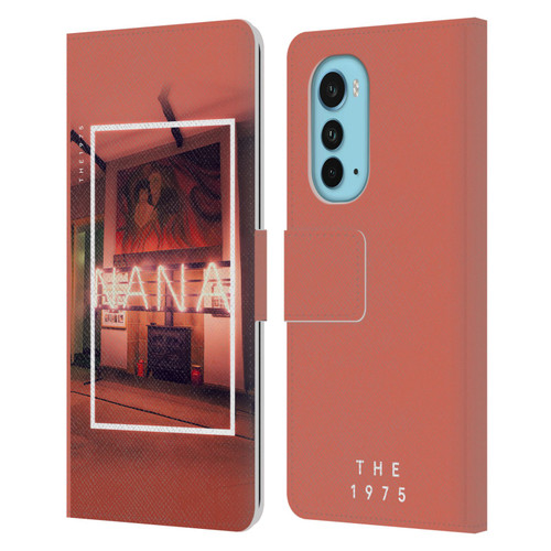 The 1975 Songs Nana Leather Book Wallet Case Cover For Motorola Edge (2022)