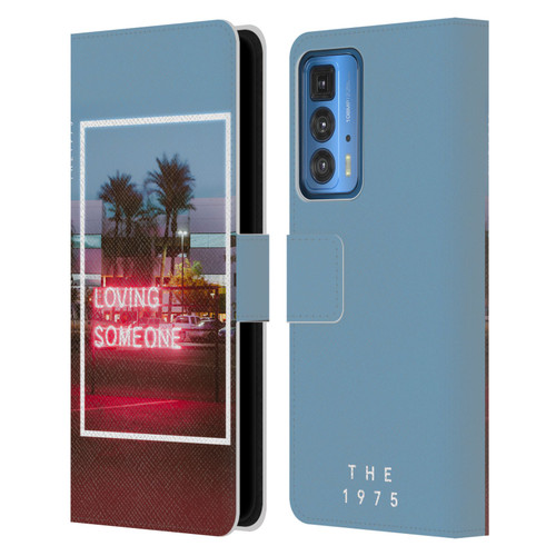 The 1975 Songs Loving Someone Leather Book Wallet Case Cover For Motorola Edge 20 Pro