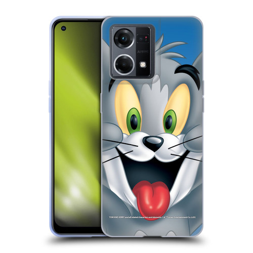 Tom and Jerry Full Face Tom Soft Gel Case for OPPO Reno8 4G