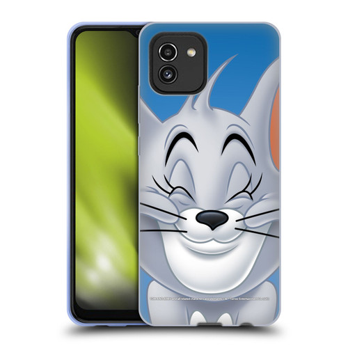 Tom and Jerry Full Face Nibbles Soft Gel Case for Samsung Galaxy A03 (2021)