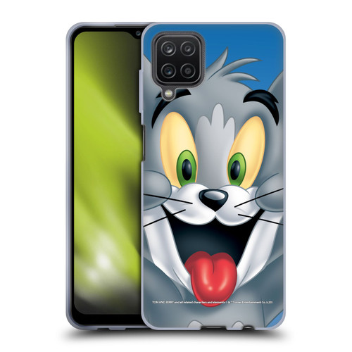 Tom and Jerry Full Face Tom Soft Gel Case for Samsung Galaxy A12 (2020)