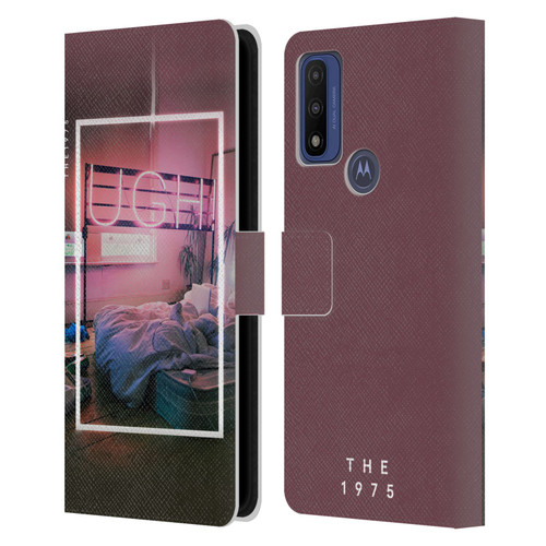 The 1975 Songs Ugh Leather Book Wallet Case Cover For Motorola G Pure