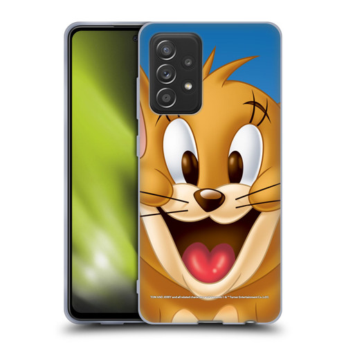 Tom and Jerry Full Face Jerry Soft Gel Case for Samsung Galaxy A52 / A52s / 5G (2021)