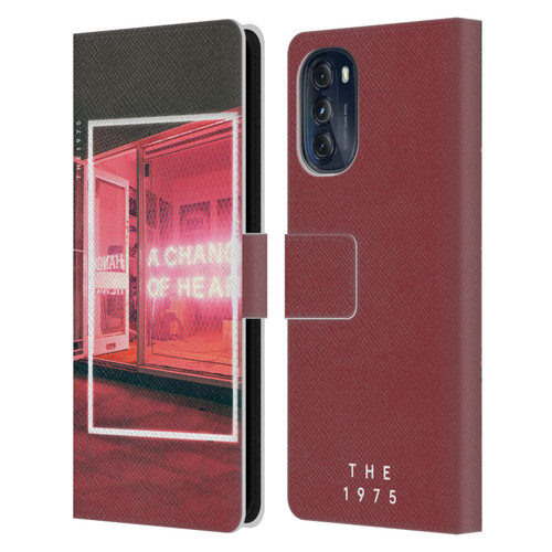 The 1975 Songs A Change Of Heart Leather Book Wallet Case Cover For Motorola Moto G (2022)