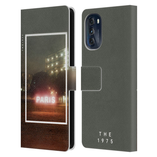 The 1975 Songs Paris Leather Book Wallet Case Cover For Motorola Moto G (2022)