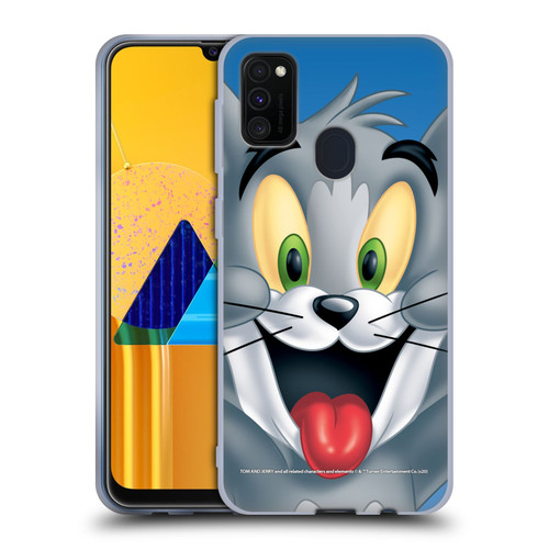 Tom and Jerry Full Face Tom Soft Gel Case for Samsung Galaxy M30s (2019)/M21 (2020)