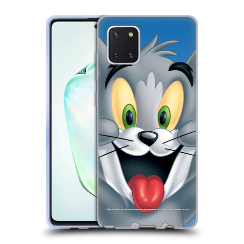 Tom and Jerry Full Face Tom Soft Gel Case for Samsung Galaxy Note10 Lite