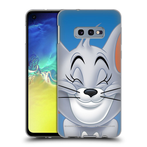 Tom and Jerry Full Face Nibbles Soft Gel Case for Samsung Galaxy S10e