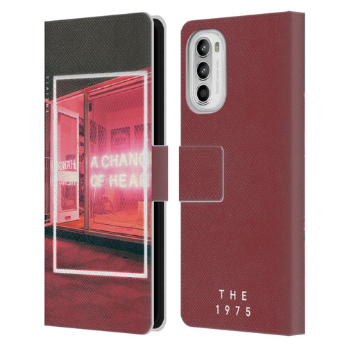 The 1975 Songs A Change Of Heart Leather Book Wallet Case Cover For Motorola Moto G52