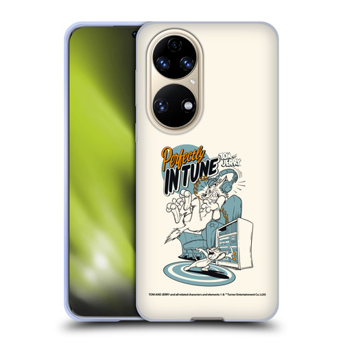 Tom and Jerry Illustration Perfectly In Tune Soft Gel Case for Huawei P50