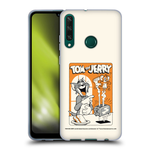 Tom and Jerry Illustration Laugh And Toasted Soft Gel Case for Huawei Y6p