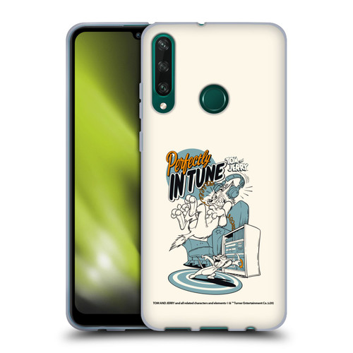 Tom and Jerry Illustration Perfectly In Tune Soft Gel Case for Huawei Y6p
